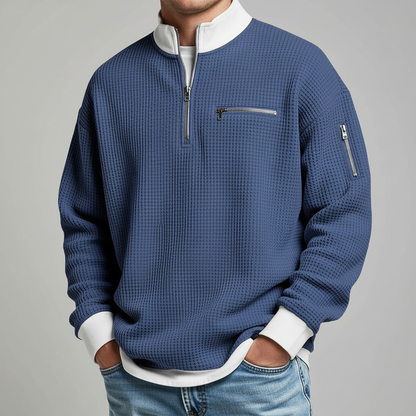 Jacob Mason Waffle Knit Sweater