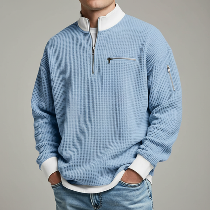 Jacob Mason Waffle Knit Sweater
