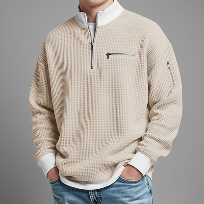 Jacob Mason Waffle Knit Sweater
