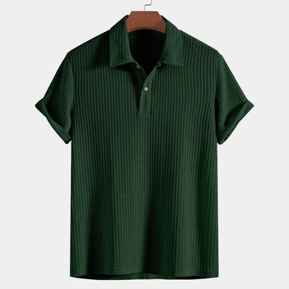 Dave Wellington Waffle Knit Polo
