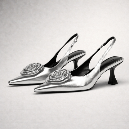 Juliette Pointed Kitten Heel