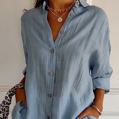 Celeste Linen Summer Shirt
