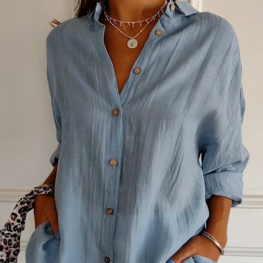 Celeste Linen Summer Shirt