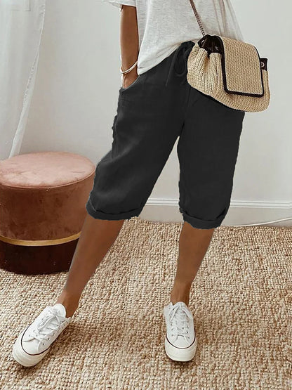 Sophia Lane Drawstring Shorts