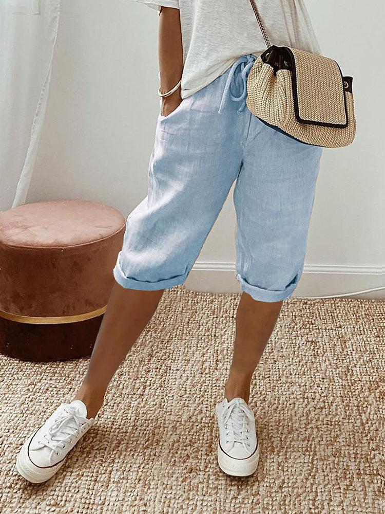 Sophia Lane Drawstring Shorts