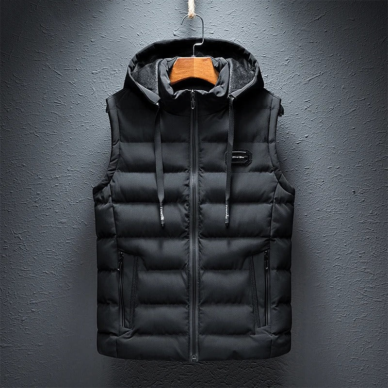 Santino Vest with Hood