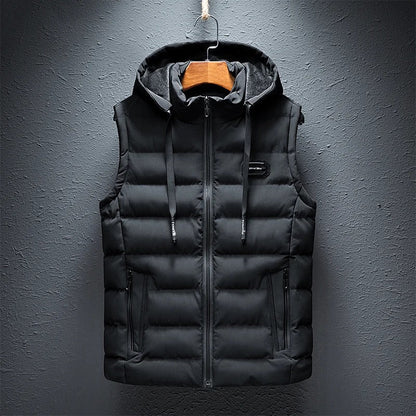 Santino Vest with Hood
