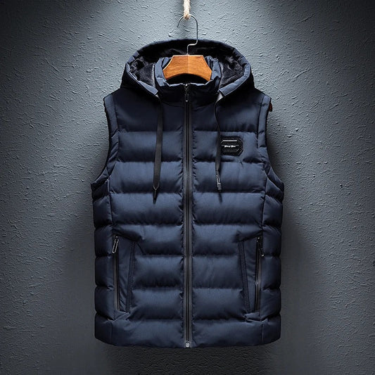 Santino Vest with Hood