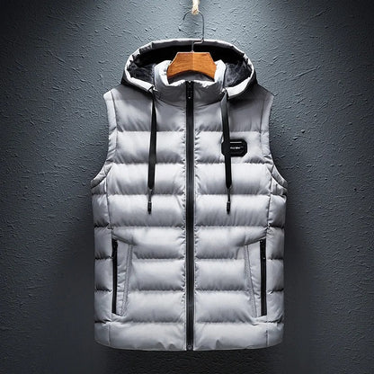 Santino Vest with Hood