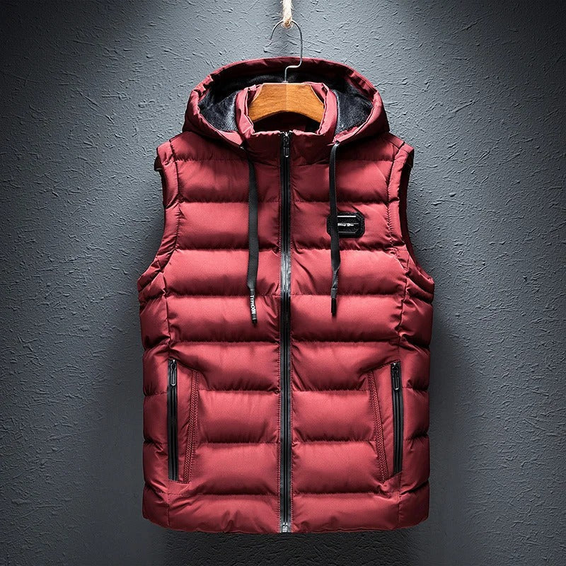 Santino Vest with Hood